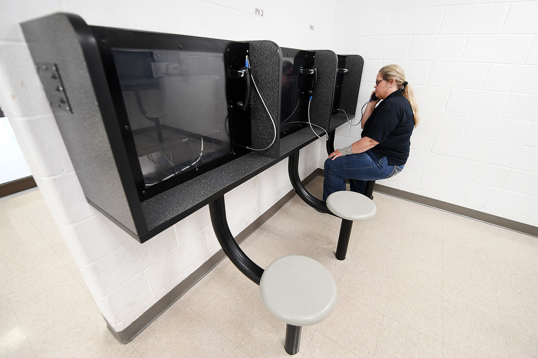 Visitation at the Brazos County Detention Center